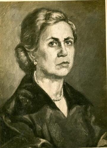 1949 retrato de mi madre
