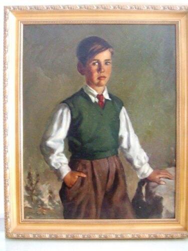 1951 Mi hermano Manolo, con ocho años.
