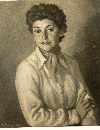 1955 Retrato Sta. Angelina Resa